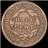Image 2 : 1809 Classic Head Half Cent NICELY CIRCULATED