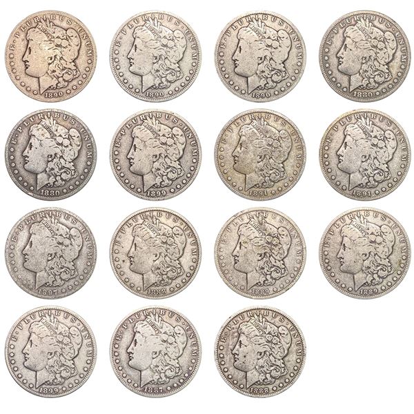 1880-1899 [15] Morgan Silver Dollar