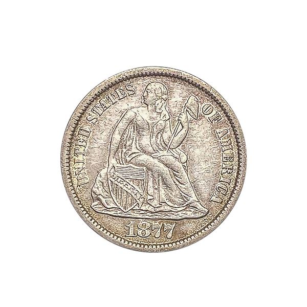 1877-CC Seated Liberty Dime