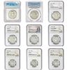Image 1 : 1948-1968 [9] U.S. Certified Type Coins NGC/PCGS/ICG