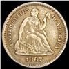 Image 1 : 1867-S Seated Liberty Half Dime LIGHTLY CIRCULATED