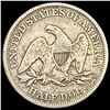 Image 2 : 1856 Seated Liberty Half Dollar NICELY CIRCULATED