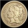 Image 1 : 1872 Nickel Three Cent LIGHTLY CIRCULATED