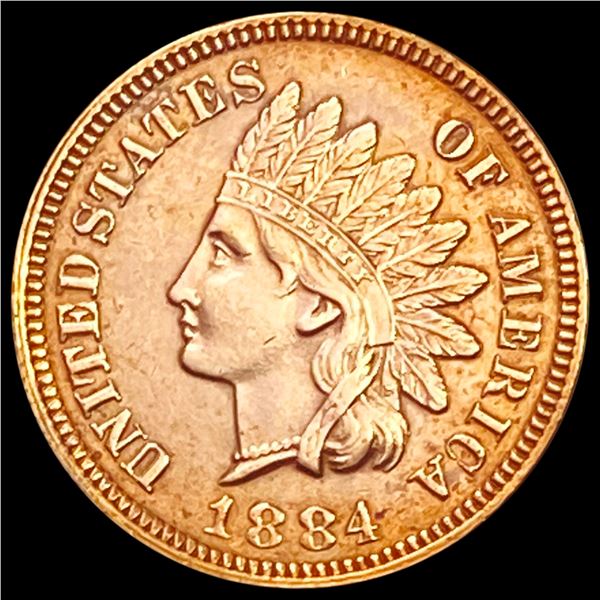 1884 RED Indian Head Cent UNCIRCULATED