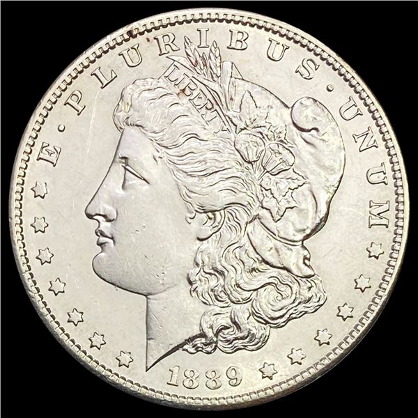 1889-S Morgan Silver Dollar CHOICE AU