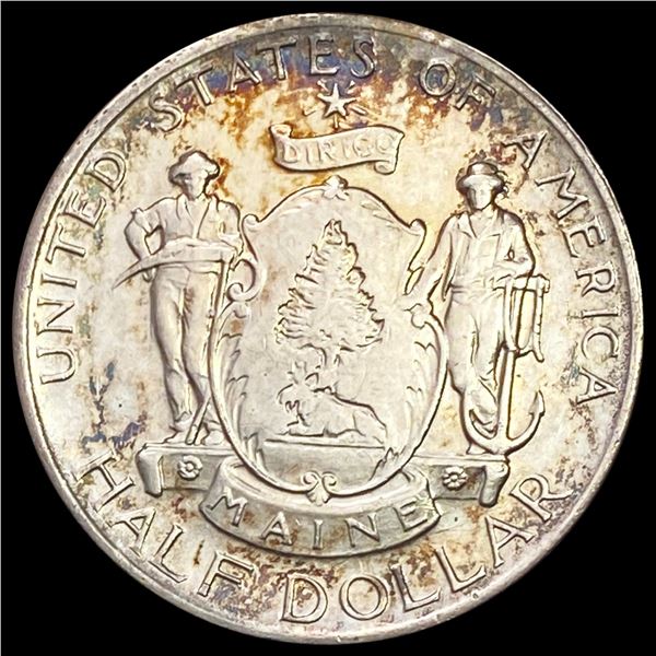 1920 Maine Half Dollar UNCIRCULATED