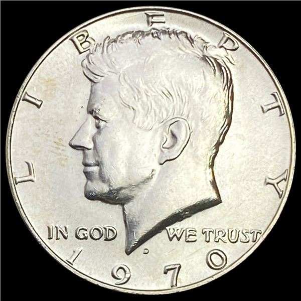 1970-D Kennedy Half Dollar GEM BU