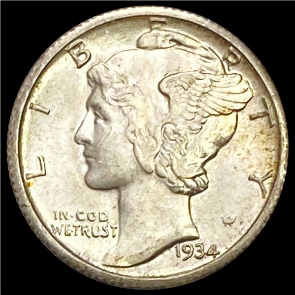 1934-D Mercury Dime UNCIRCULATED