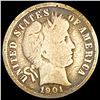 Image 1 : 1901-S Barber Dime NICELY CIRCULATED