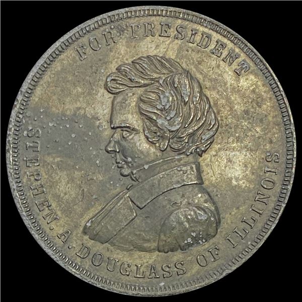 Stephen A Douglas Coin CHOICE AU