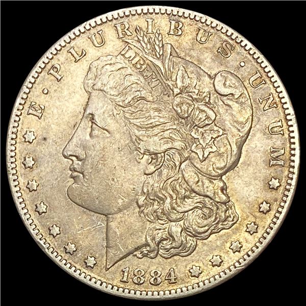 1884-S Morgan Silver Dollar CLOSELY UNCIRCULATED