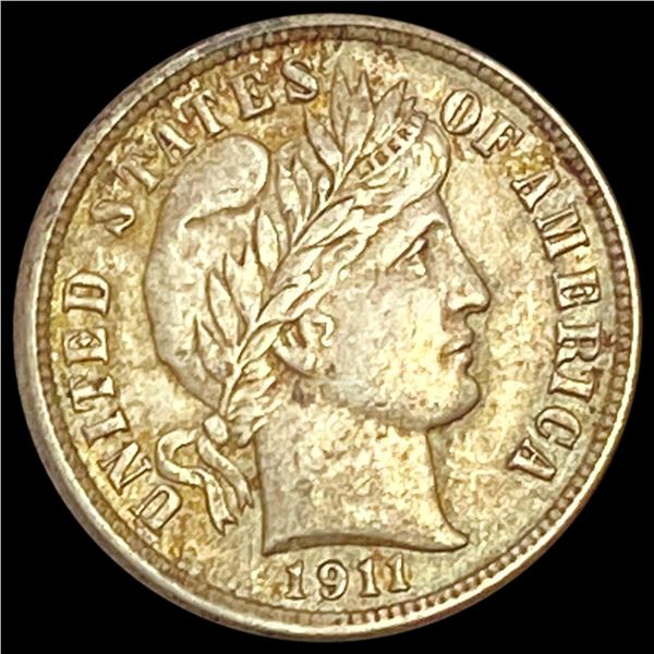 1911-D Barber Dime CHOICE AU