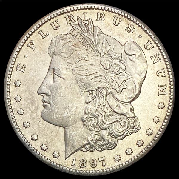 1897-S Morgan Silver Dollar UNCIRCULATED