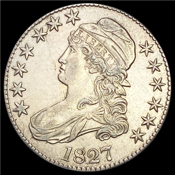 1827 Capped Bust Half Dollar CLOSELY UNCIRCULATED