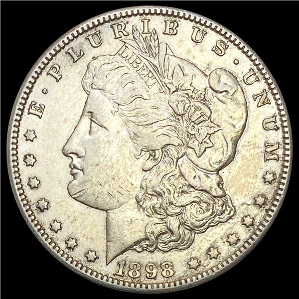 1898-S Morgan Silver Dollar CLOSELY UNCIRCULATED