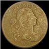Image 1 : 1801 Draped Bust Large Cent NICELY CIRCULATED