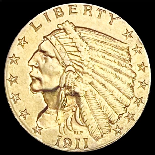 1911 $2.50 Gold Quarter Eagle UNCIRCULATED