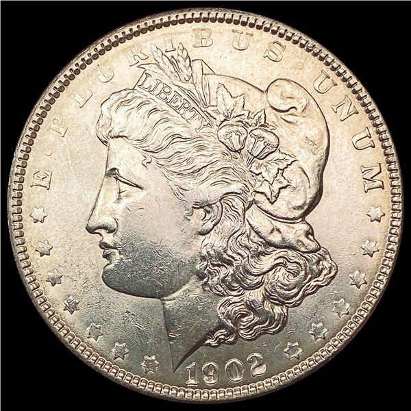 1902 Morgan Silver Dollar CLOSELY UNCIRCULATED