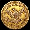 Image 2 : 1852 $2.50 Gold Quarter Eagle CLOSELY UNCIRCULATED
