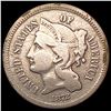Image 1 : 1872 Nickel Three Cent NICELY CIRCULATED