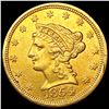 Image 1 : 1854 $2.50 Gold Quarter Eagle HIGH GRADE