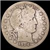Image 1 : 1914-S Barber Quarter NICELY CIRCULATED