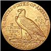 Image 2 : 1910 $2.50 Gold Quarter Eagle CLOSELY UNCIRCULATED