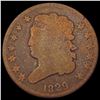 Image 1 : 1829 Classic Head Half Cent NICELY CIRCULATED