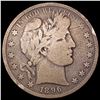 Image 1 : 1896-O Barber Half Dollar NICELY CIRCULATED