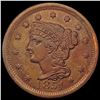 Image 1 : 1851 Braided Hair Large Cent CLOSELY UNCIRCULATED