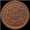Image 2 : 1851 Braided Hair Large Cent CLOSELY UNCIRCULATED