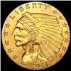 Image 1 : 1911 $2.50 Gold Quarter Eagle CLOSELY UNCIRCULATED