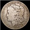 Image 1 : 1891-CC Morgan Silver Dollar NICELY CIRCULATED