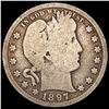 Image 1 : 1897-S Barber Quarter NICELY CIRCULATED