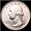1935-S Washington Silver Quarter UNCIRCULATED