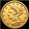 1853 $2.50 Gold Quarter Eagle NEARLY UNCIRCULATED