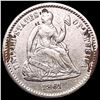 1861-O Seated Liberty Half Dime LIGHTLY CIRCULATED