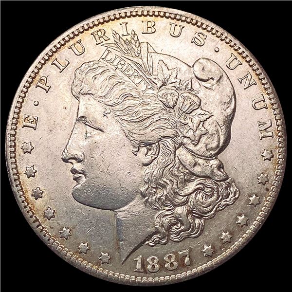 1887-S Morgan Silver Dollar CLOSELY UNCIRCULATED
