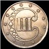 Image 2 : 1851 Silver Three Cent UNCIRCULATED