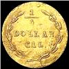 Image 2 : 1871 Round California Gold Quarter UNCIRCULATED