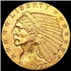 Image 1 : 1927 $2.50 Gold Quarter Eagle UNCIRCULATED