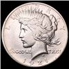 Image 1 : 1921 Silver Peace Dollar CLOSELY UNCIRCULATED