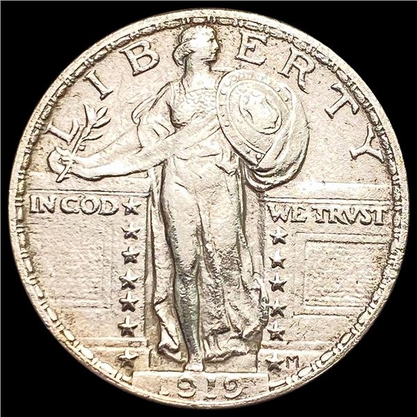 1919 Standing Liberty Quarter CLOSELY UNCIRCULATED