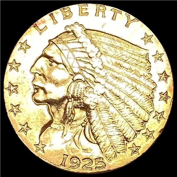 1925-D $2.50 Gold Quarter Eagle UNCIRCULATED