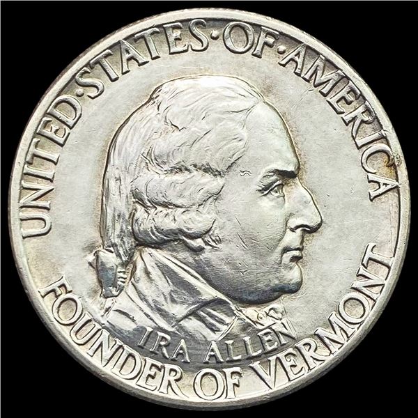 1927 Vermont Half Dollar GEM BU