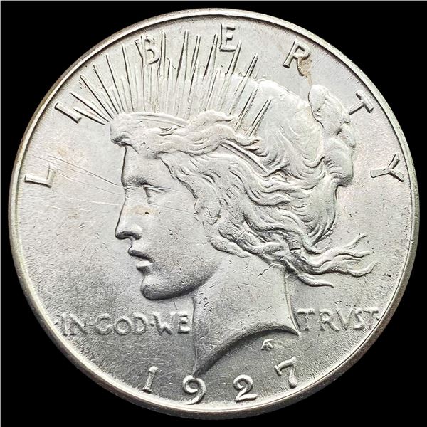 1927-S Silver Peace Dollar CLOSELY UNCIRCULATED