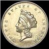 Image 1 : 1855 Rare Gold Dollar CLOSELY UNCIRCULATED