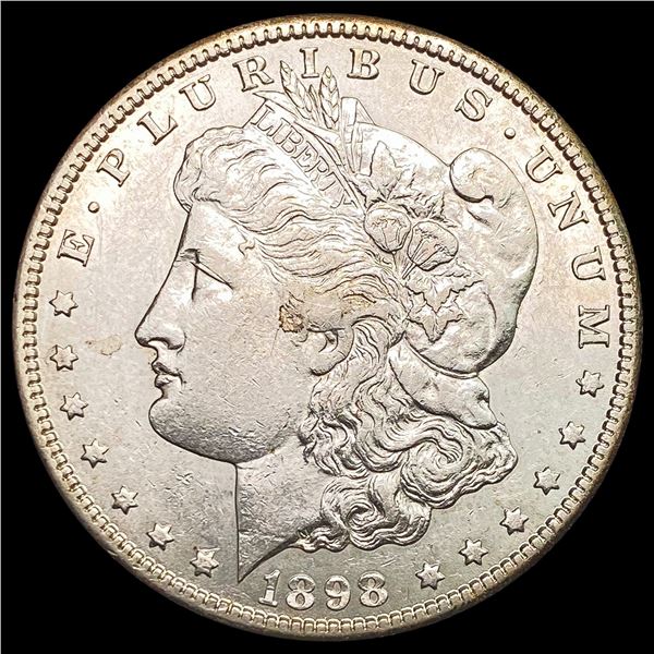1898-S Morgan Silver Dollar CLOSELY UNCIRCULATED