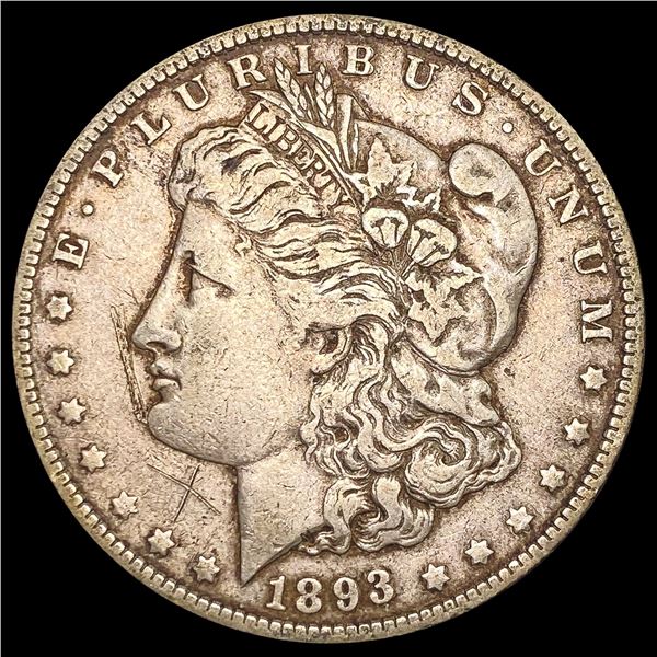 1893-O Morgan Silver Dollar LIGHTLY CIRCULATED