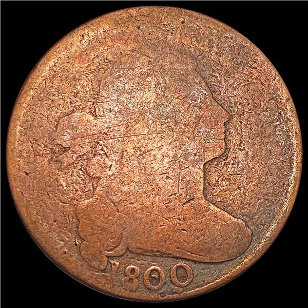 1800 Draped Bust Large Cent NICELY CIRCULATED